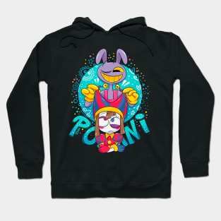 JAX AND POMNI THE AMAZING DIGITAL CIRCUS Hoodie